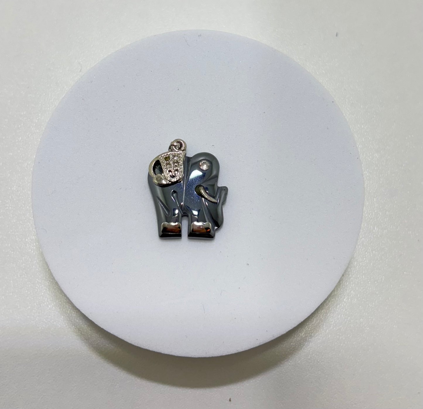 Hematiet Bedeltje voor Choker