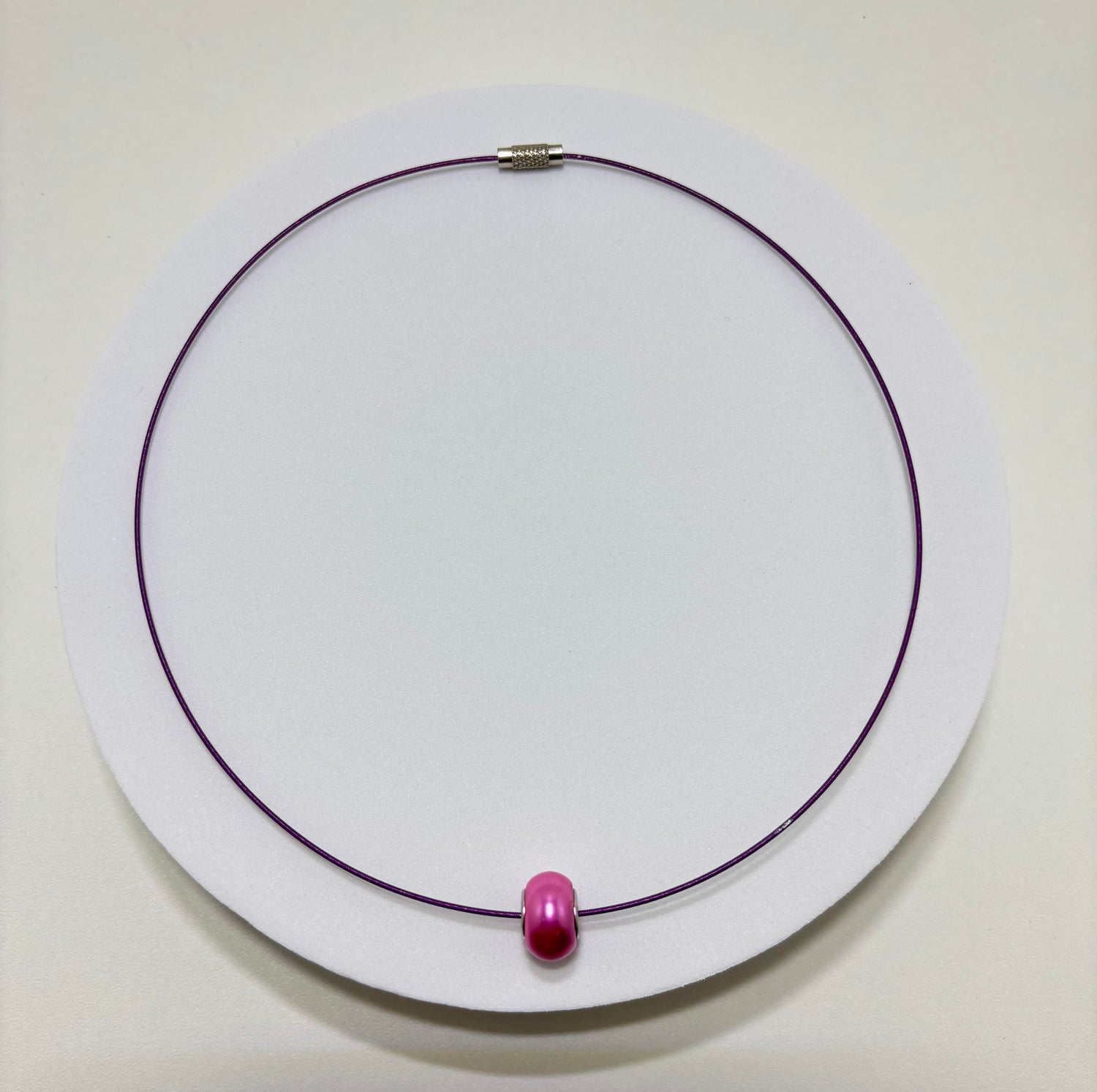 Lint sieraden met Glazen hangers