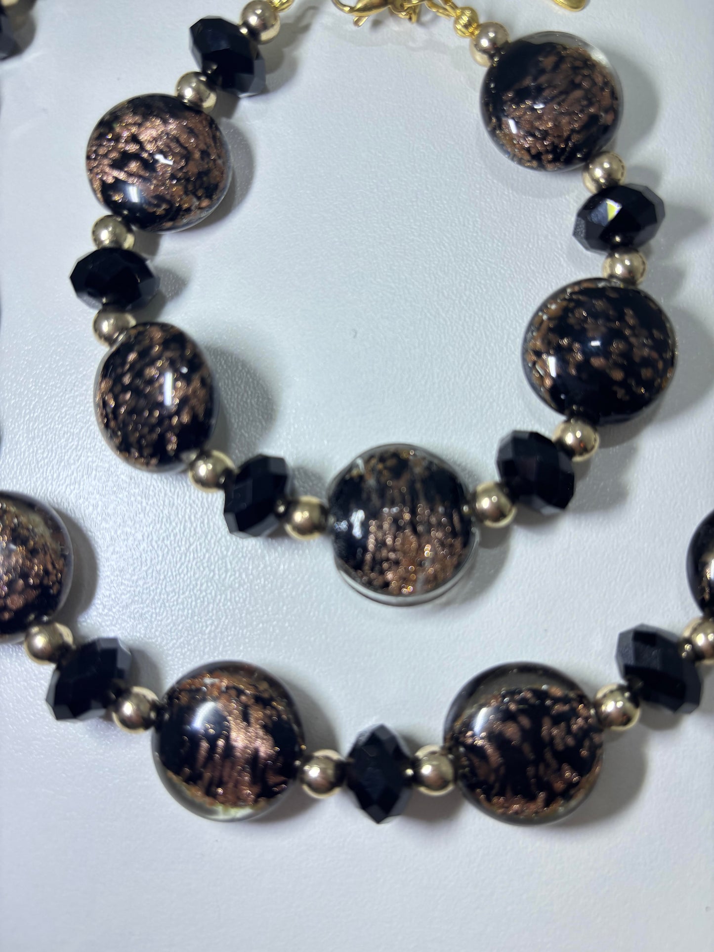 Black & Gold halsketting