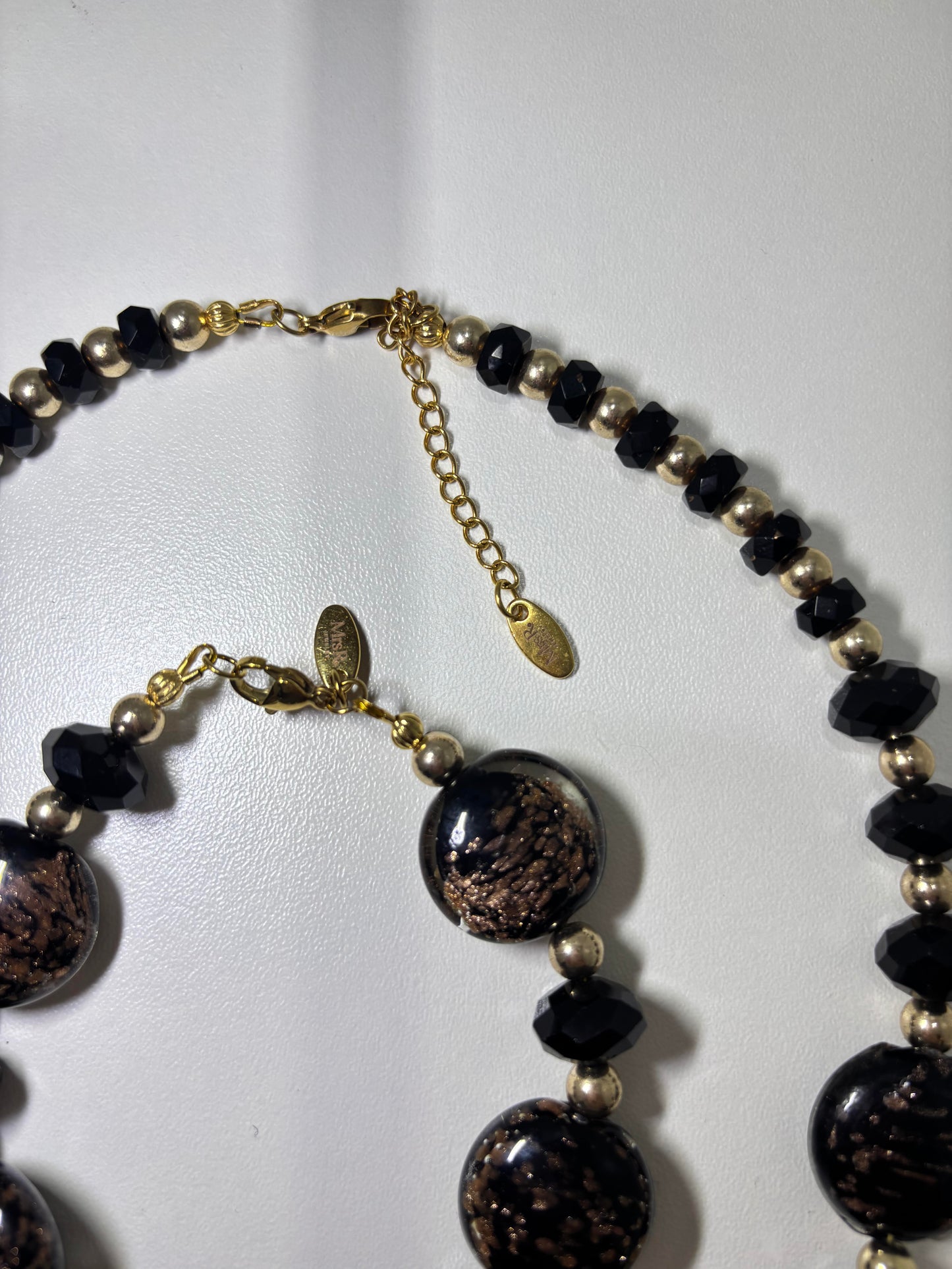 Black & Gold halsketting