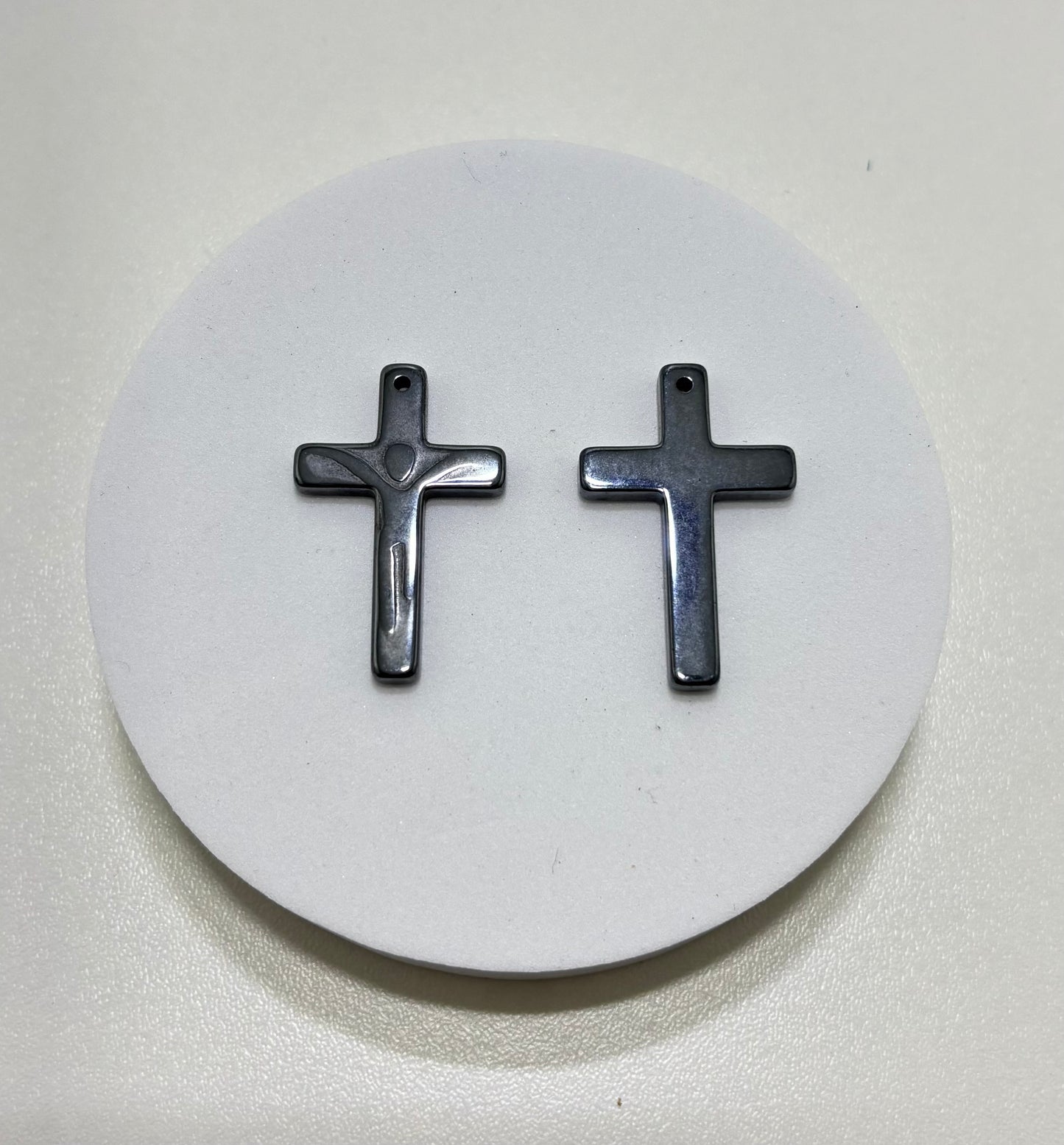 Hematiet Bedeltje voor Choker