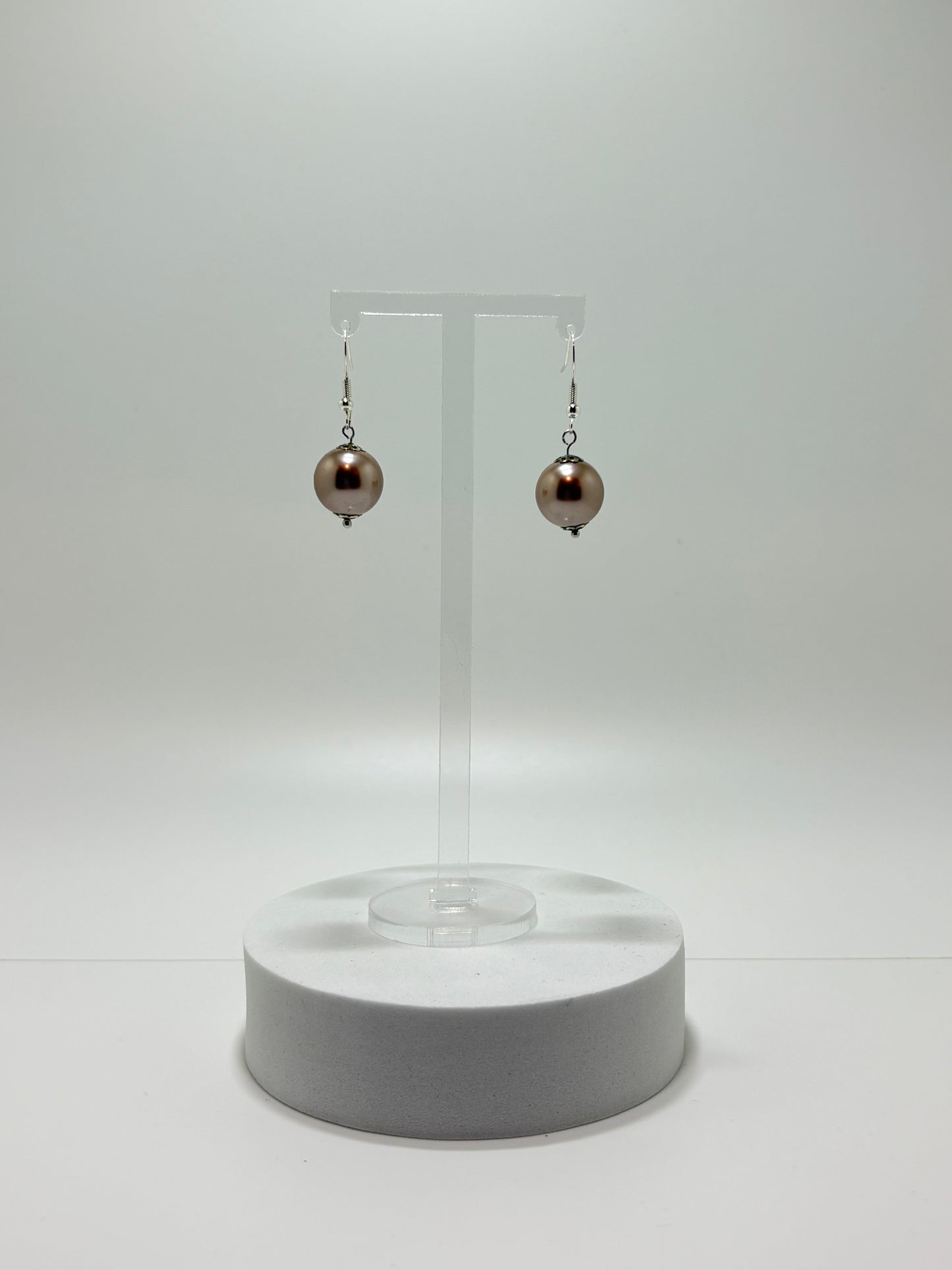 Golden glow oorbellen