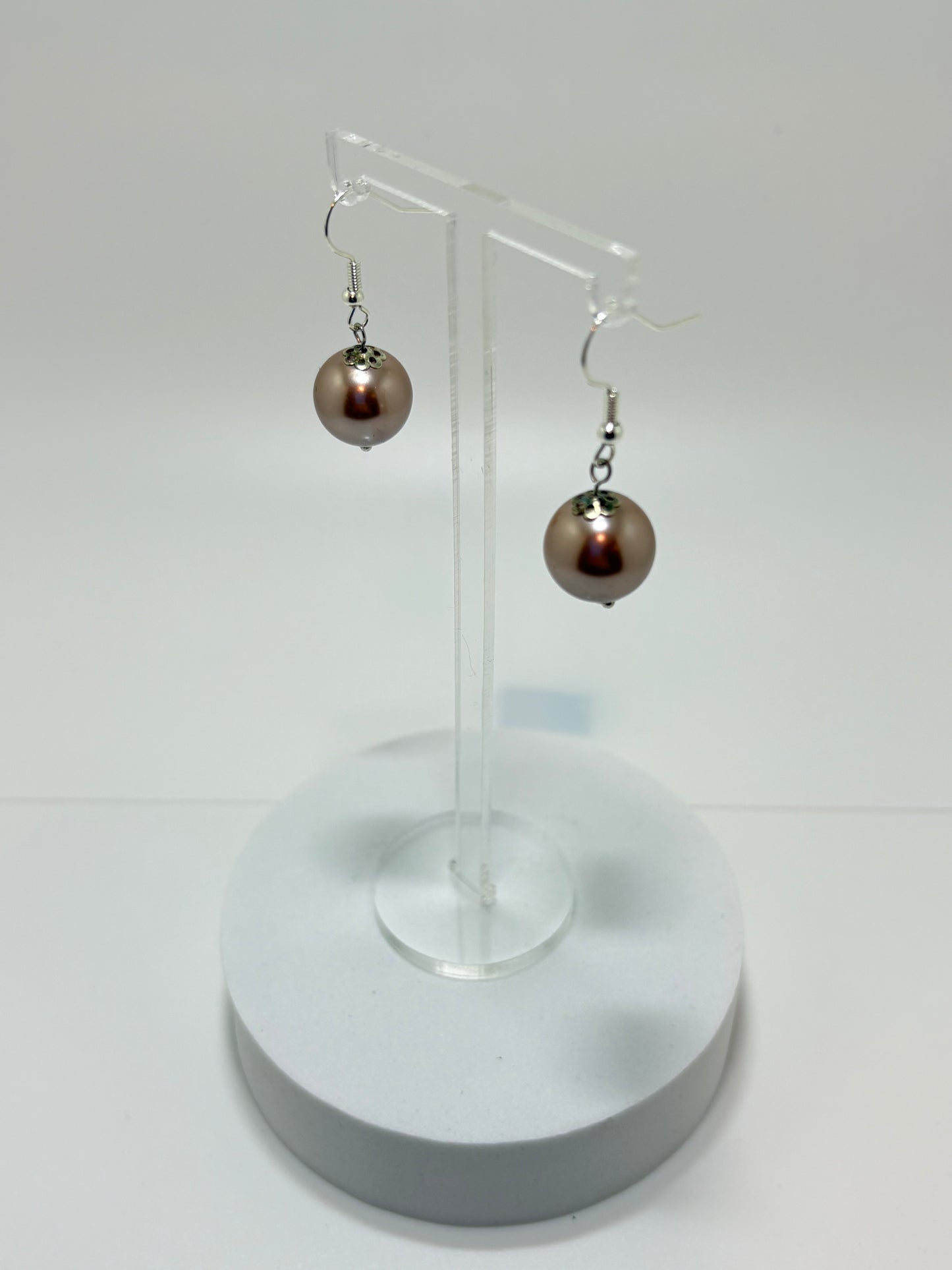 Golden glow oorbellen