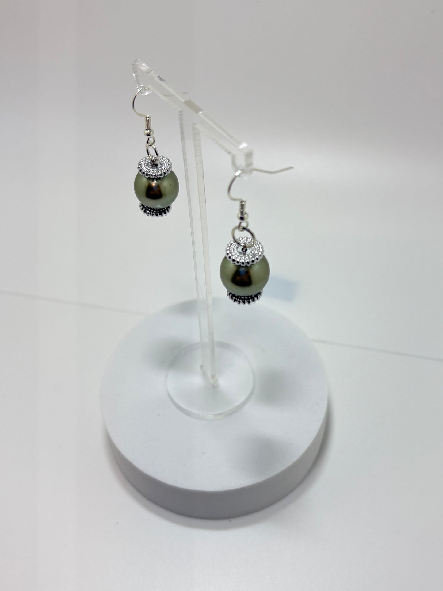 Resina verde halsketting