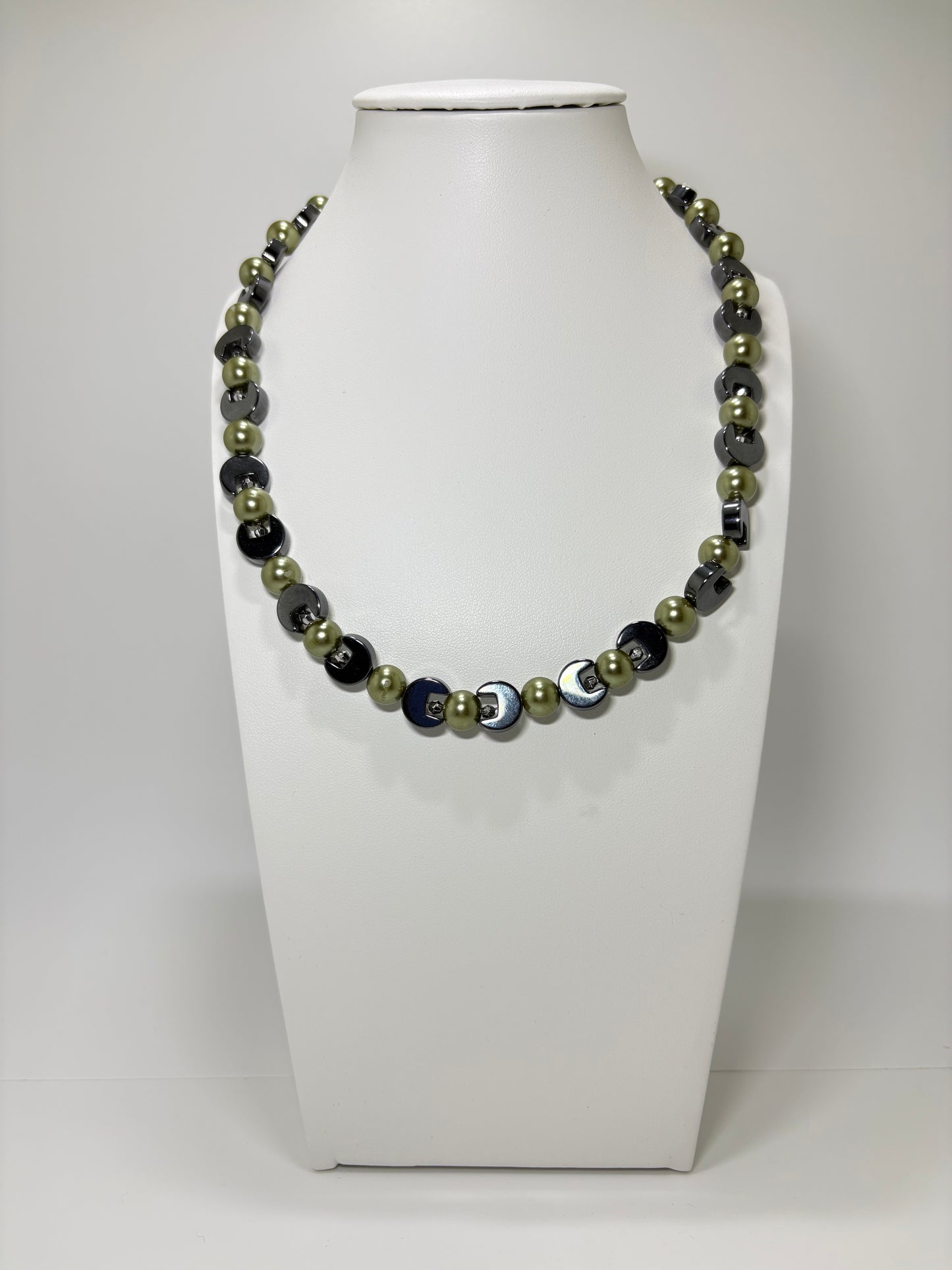 Moss Green halsketting