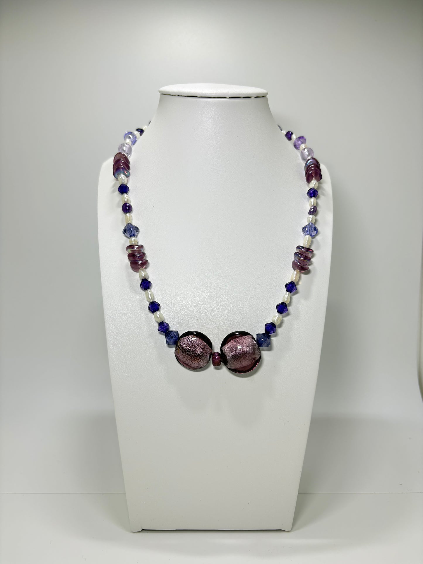 Sweet purple halsketting