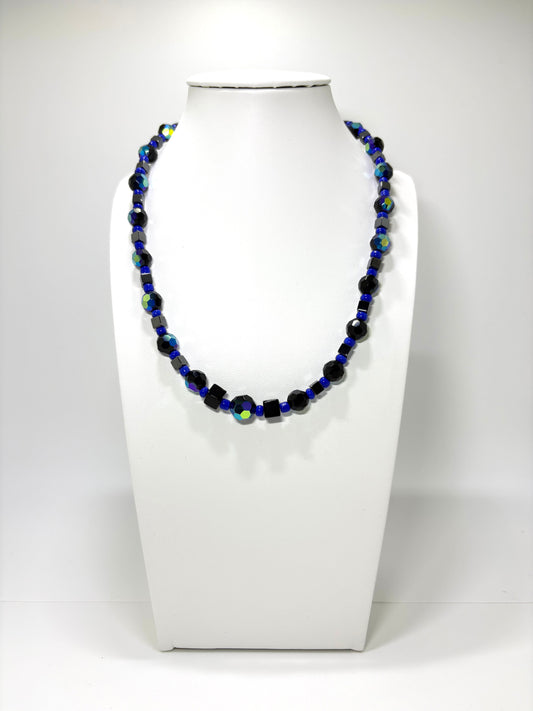 Luna Blu halsketting