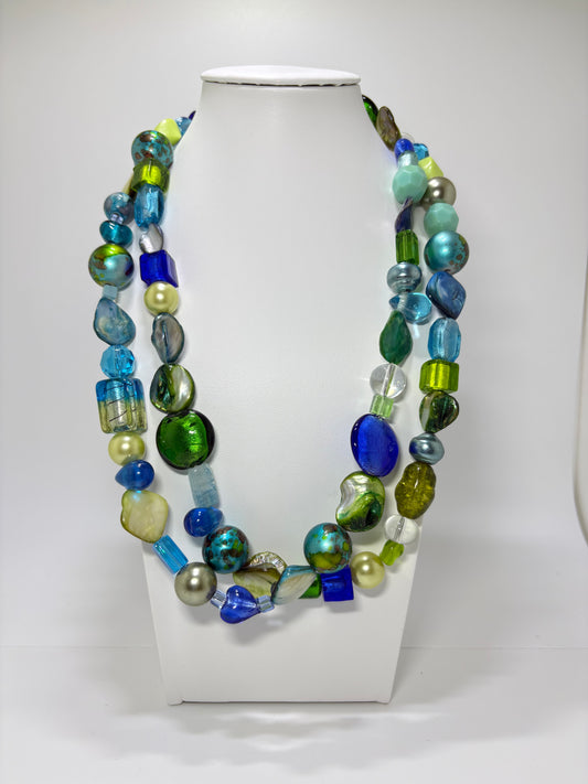 Blue Lagoon halsketting