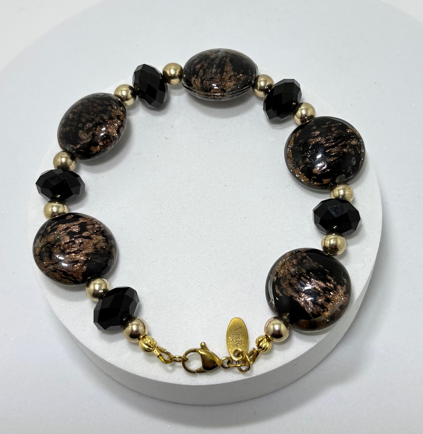 Black & Gold armband