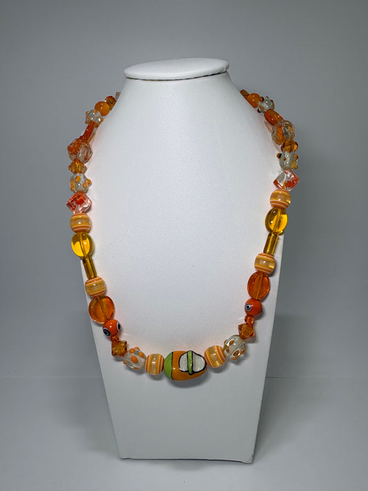 kinder ketting Orange