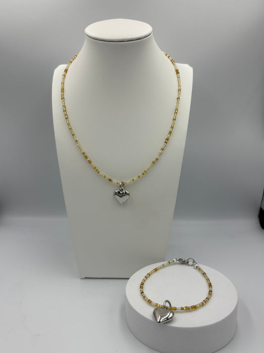 Petite heart set