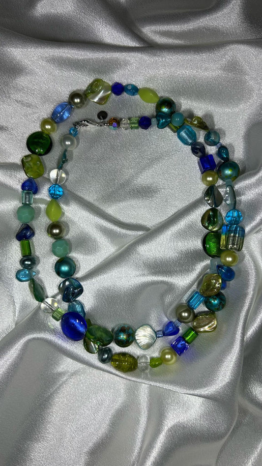 Blue Lagoon halsketting