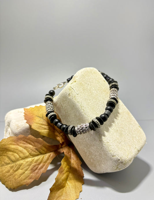 Heren armband STONE